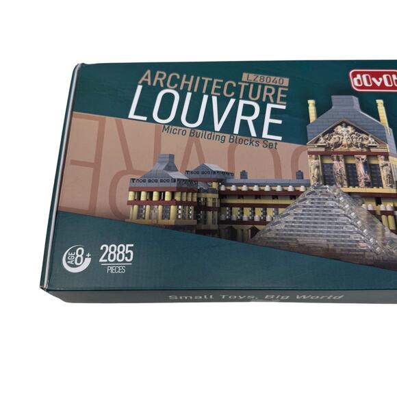 Architecture Louvre Micro Building Blocks Set 2885Pcs World Famous LZ8040 Toy - Picture 3 of 4